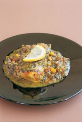 Hake With Saffron