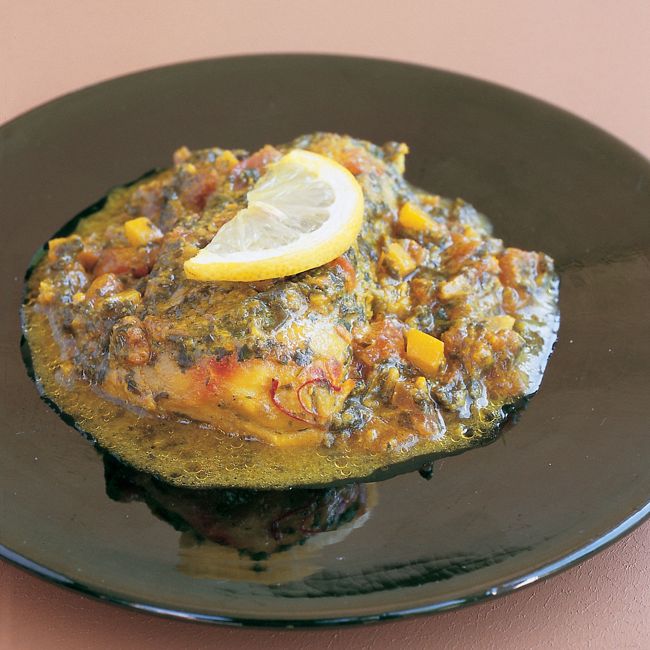 Cod With Saffron