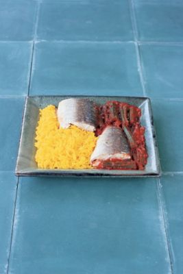 Sea Bass With Celery