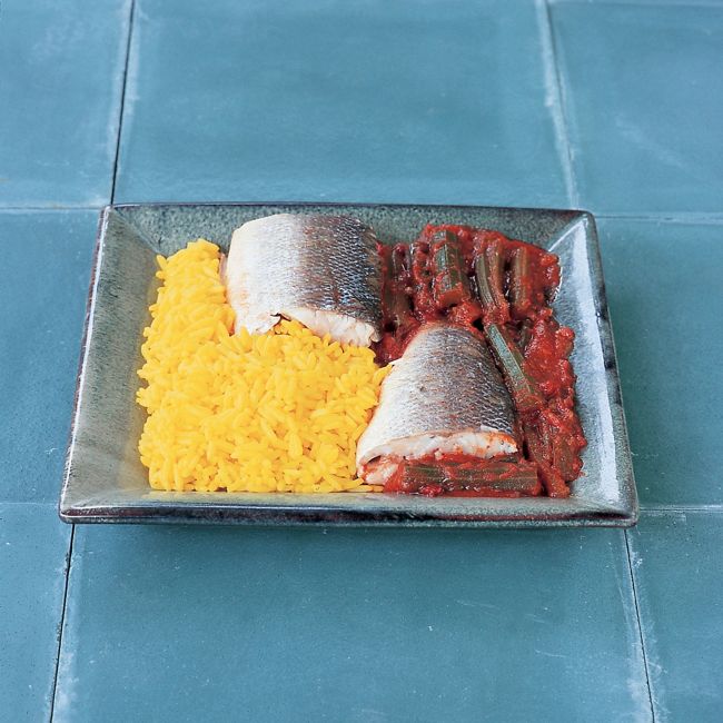 Sea Bass With Celery