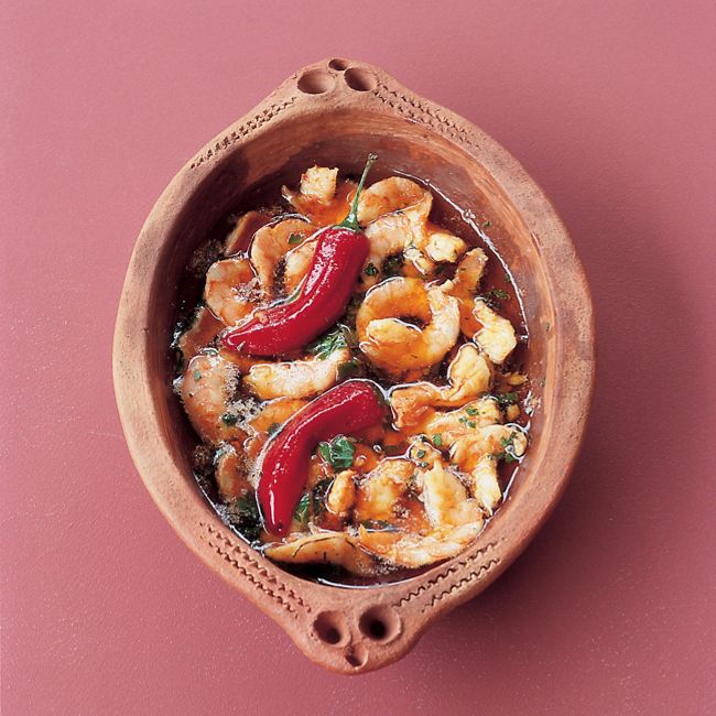 Prawns 'pil-pil' With Chilli
