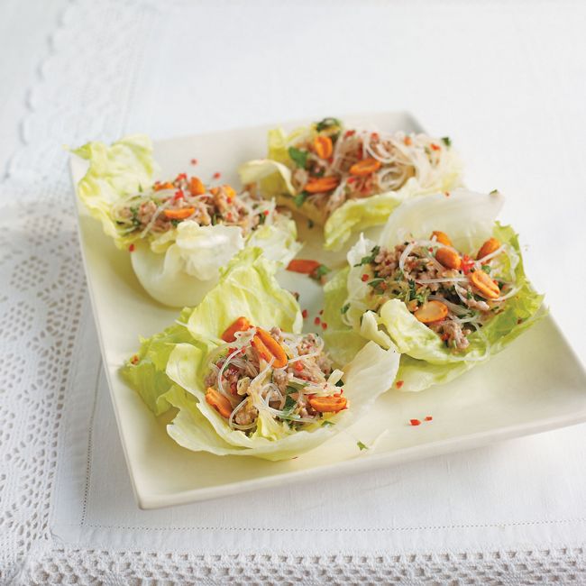 Spicy Thai Pork Larb Salad