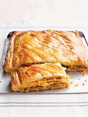 Onion, Pumpkin & Sage Pie