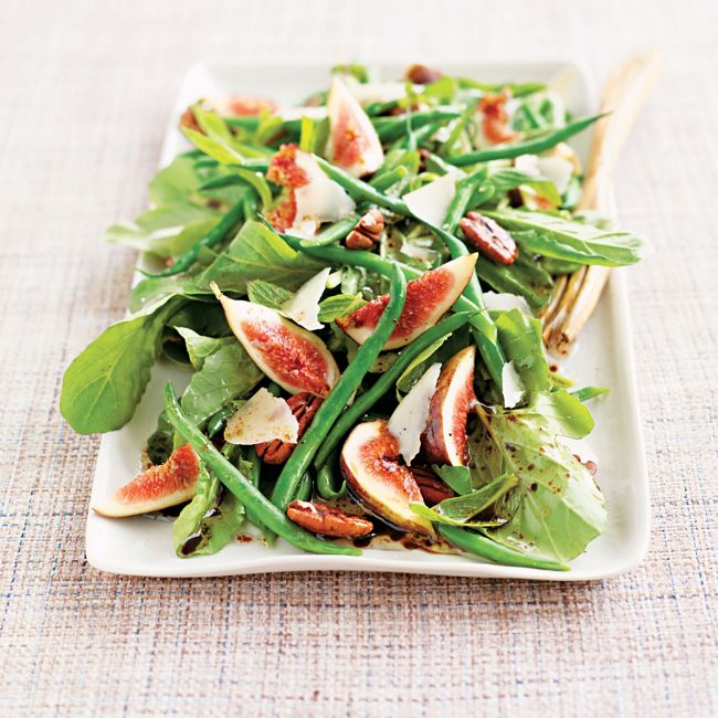 Fig, Bean & Toasted Pecan Salad