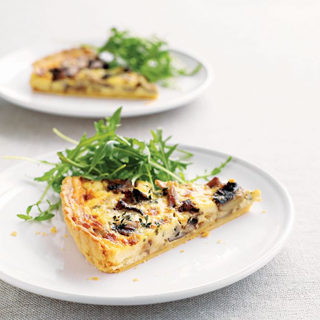 Mixed Mushroom Tart