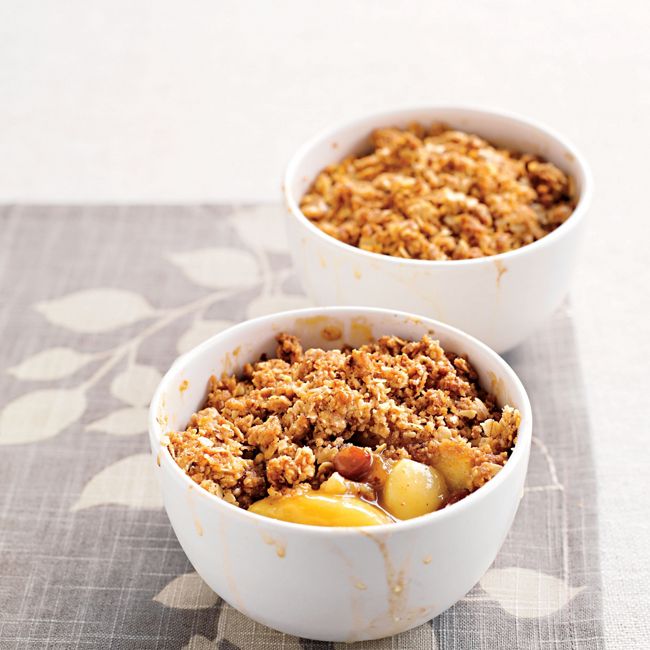 Caramel Apple Crumble