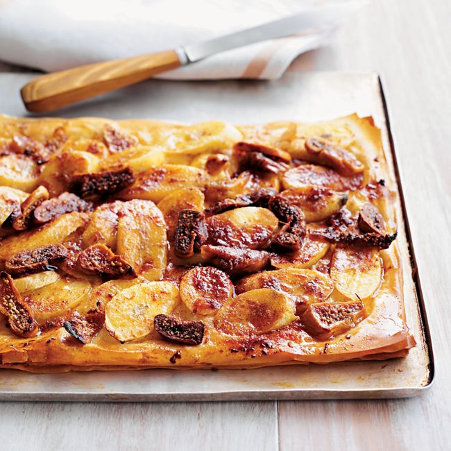 Banana & Fig Filo Pastry