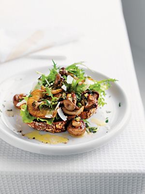 Mixed Mushrooms On Toast