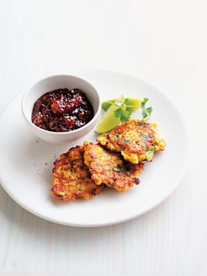 Sweetcorn & Kaffir Lime Fritters