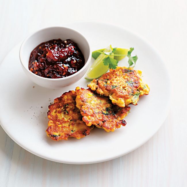 Sweetcorn & Kaffir Lime Fritters