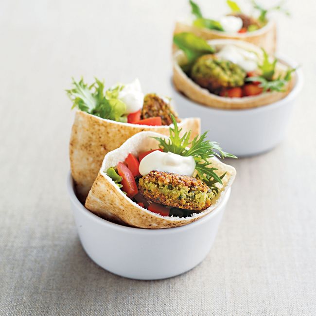 Falafel Pitta Pockets