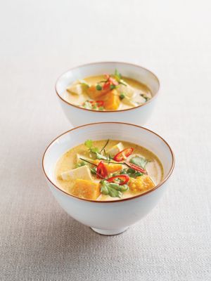 Butternut Squash, Tofu & Pea Curry