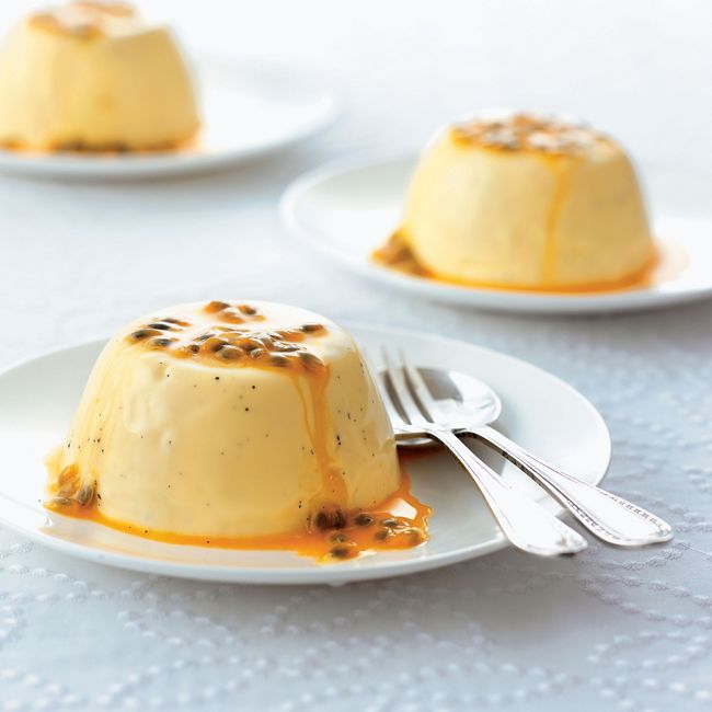 Passion Fruit Panna Cotta