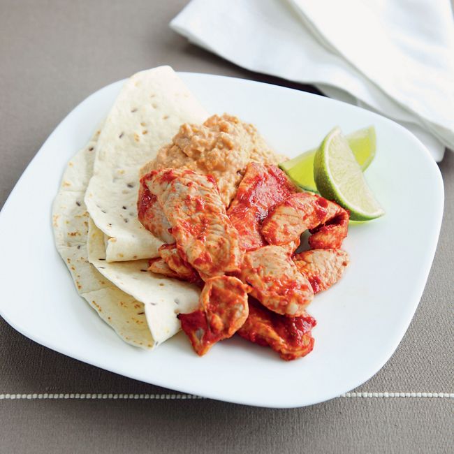 Piri-piri Spiced Turkey Fillets & Hummus