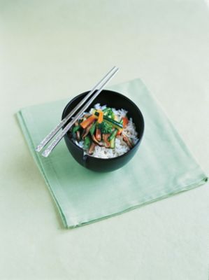 Small Vegetables & Black Mushrooms