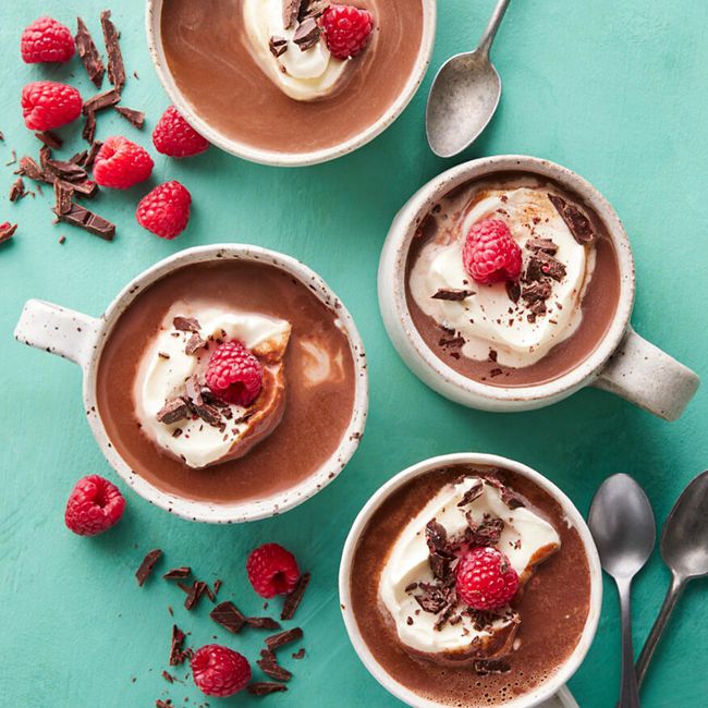 Raspberry & Cinnamon Hot Chocolate