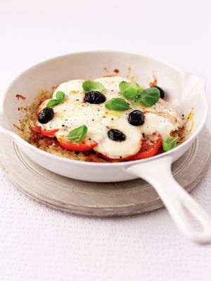 Rösti With Tomato & Three Cheeses