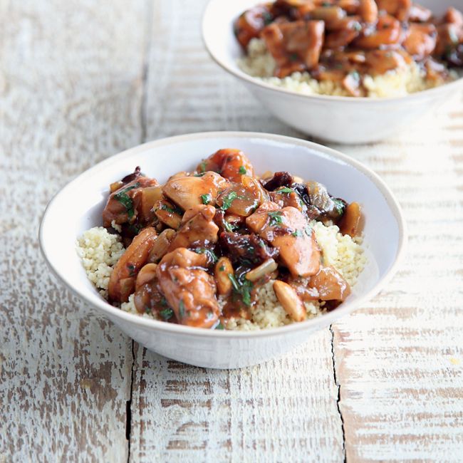 Chicken, Apricot & Almond Tagine