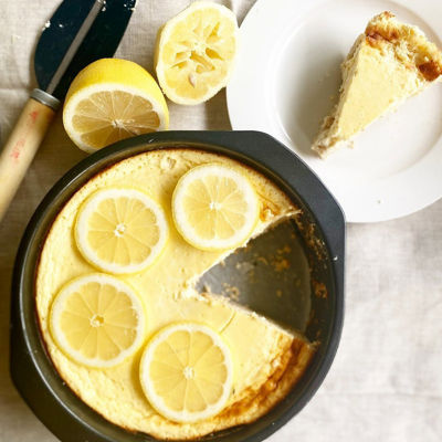YoPRO Lemon Cheesecake