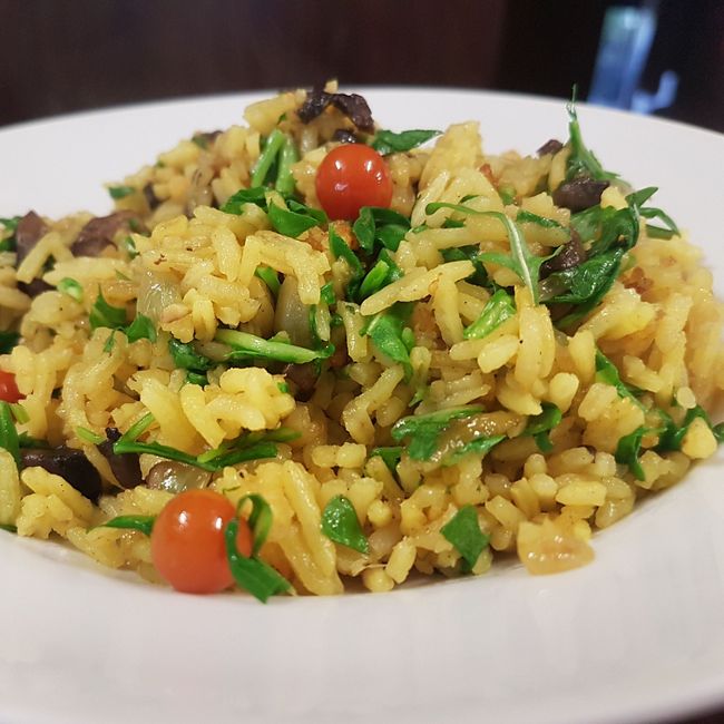 Turmeric Baked Rice