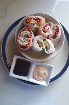 Salad Rice Paper Rolls