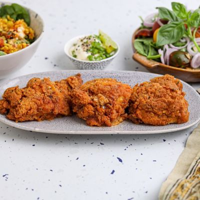 Air Fryer Buttermilk Fried Chicken