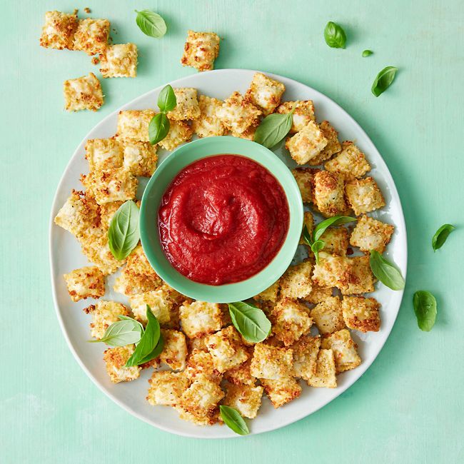 Air-fryer Ravioli Chips