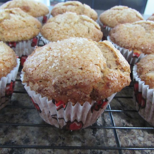 Banana and Walnut Muffins