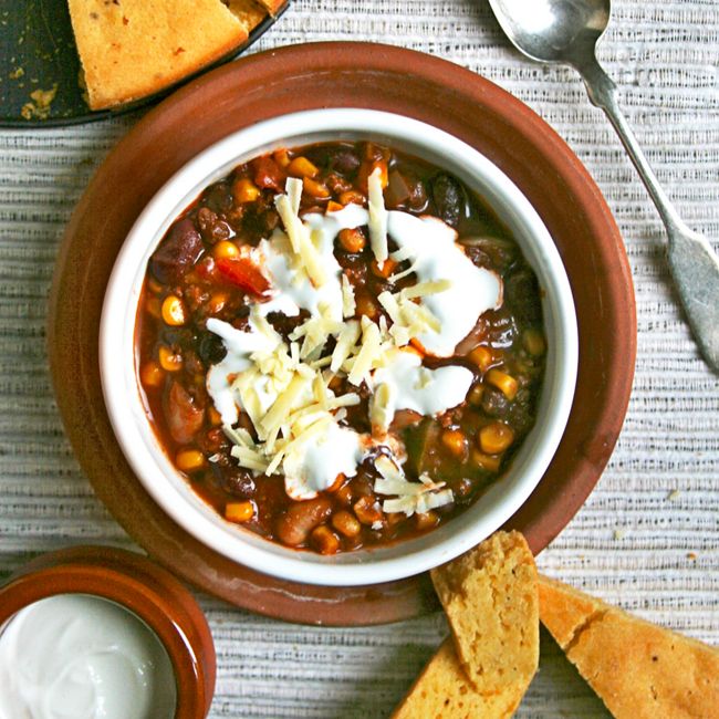 Three Bean Chilli