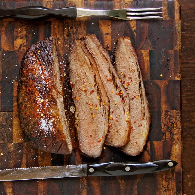 Spicy Grilled Brisket
