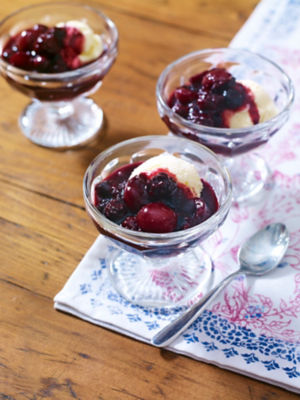 Fresh Berry Compote With Vanilla & Thyme