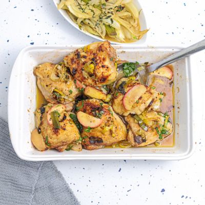 Apple, Mustard & Cider Chicken