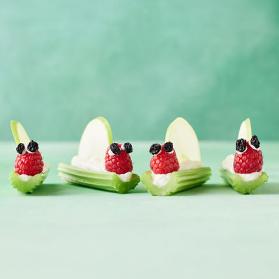 Apple & Celery “Snails”