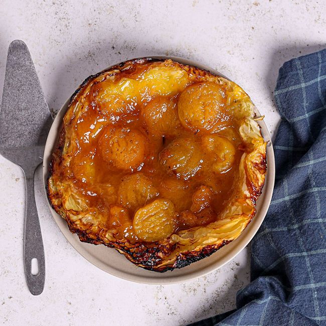 Apricot Tarte Tatin