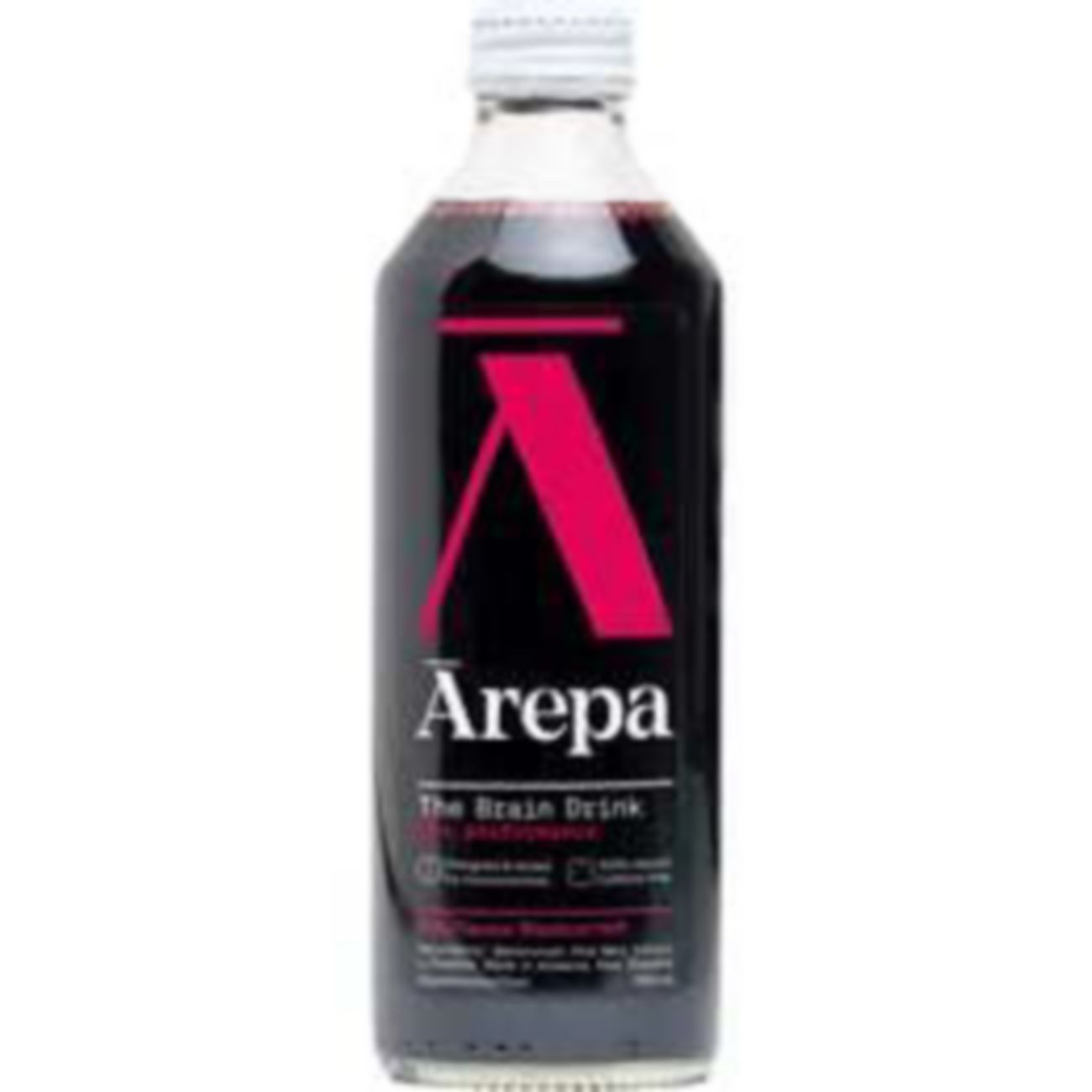 Arepa The Brain Drink for Performance 300ml shown.