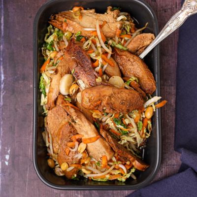 Asian Chicken & Cabbage Salad