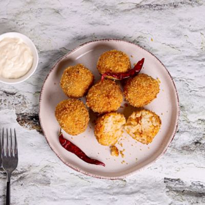 Asian Spiced Pumpkin Arancini Balls