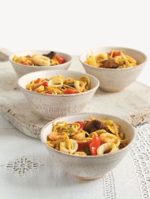 Asian Seafood Noodles