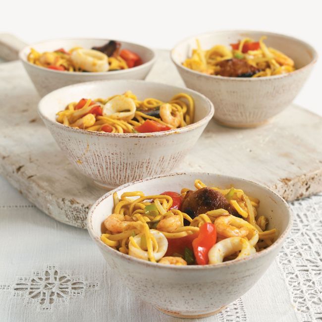 Asian Seafood Noodles