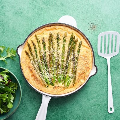 Asparagus pan tortilla