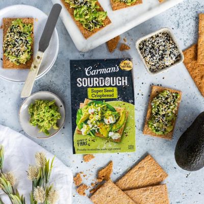 Avo Sourdough Crispbread & Everything Bagel Seasoning