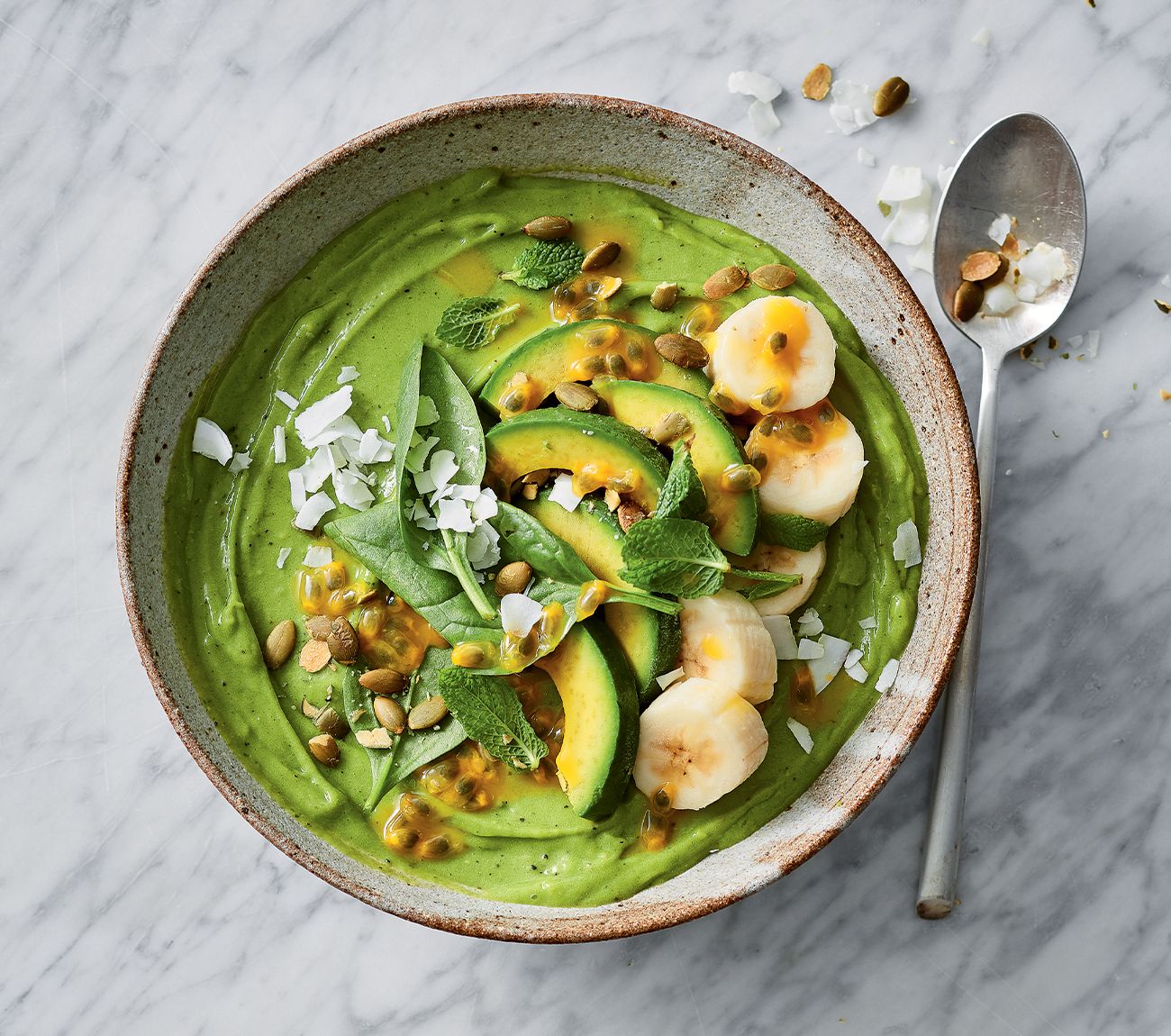 Avocado & Banana Smoothie Bowl Recipe | Woolworths