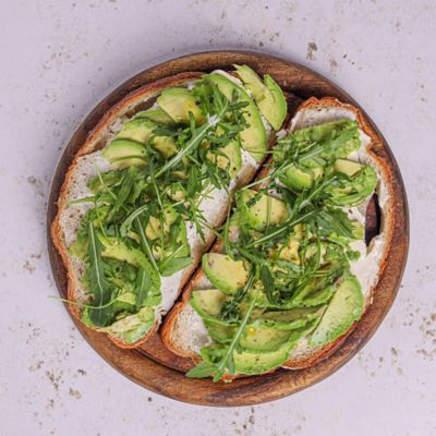 Avocado & Vegan Cream Cheese Sandwich