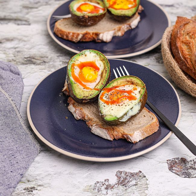 Avocado Baked Eggs