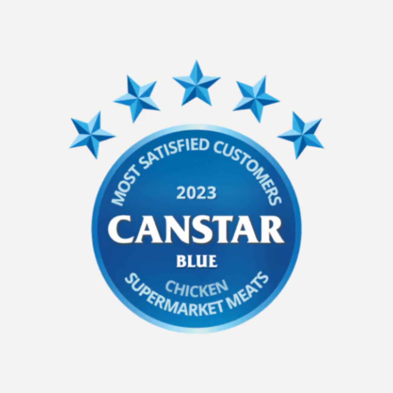 Canstar Blue award: Most satisfied customers 2023, Chicken, Supermarket meats.