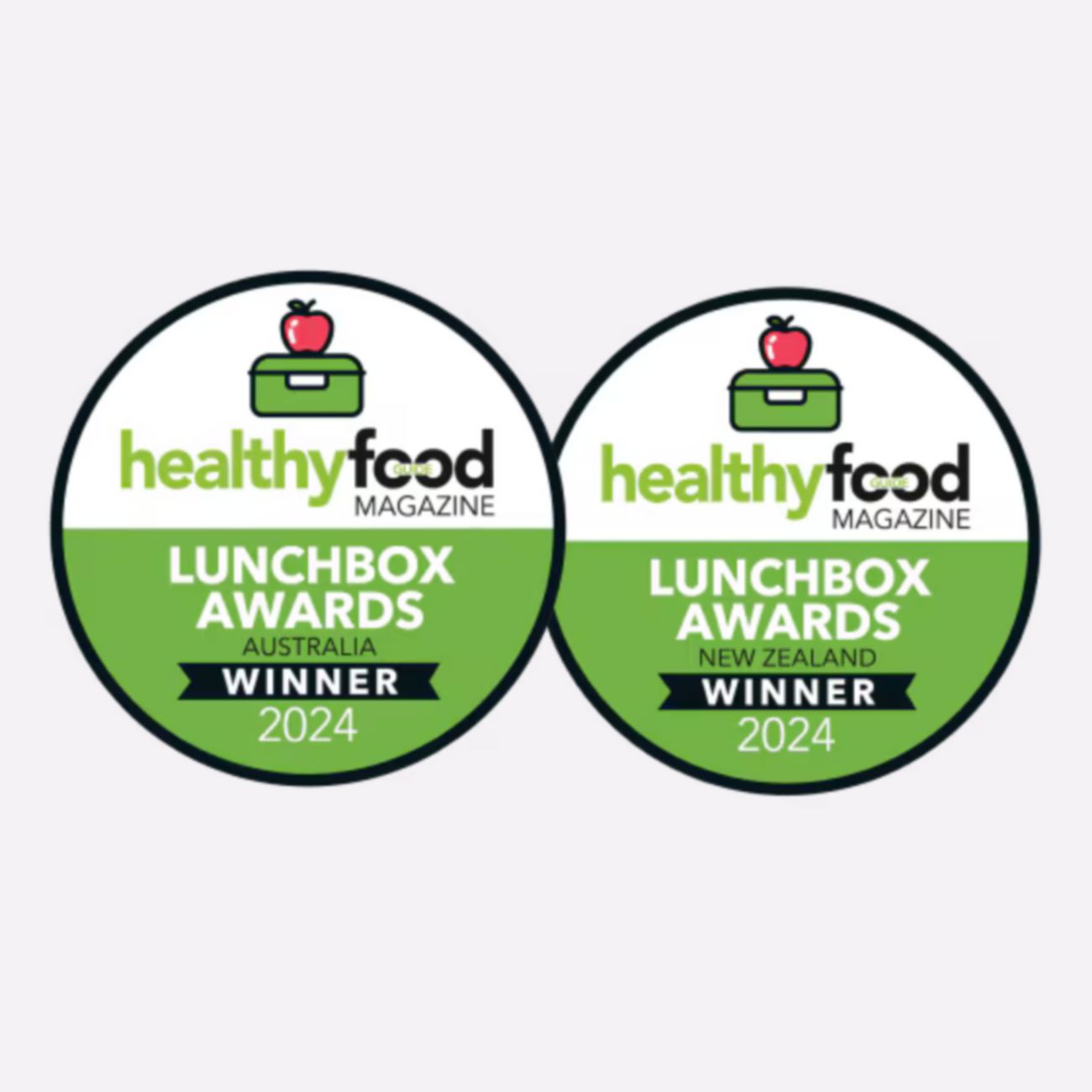 Healthy Food magazine Lunchbox Awards Australia, Winner 2024.