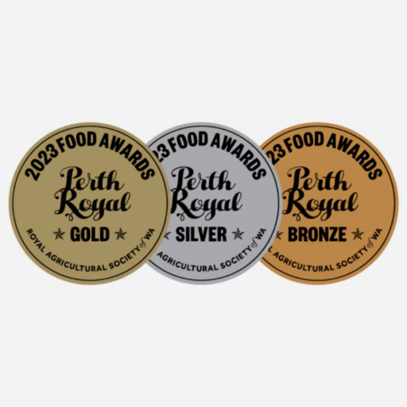 2023 Perth Royal Food Awards: Gold, Silver and Bronze -  Royal Agricultural Society WA.
