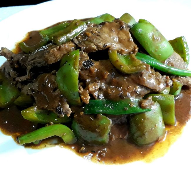 Stir Fry Beef with Black Bean & Garlic Sauce