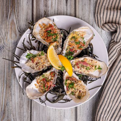 Bacon & Blue Cheese Oysters