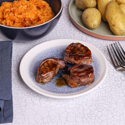 Bacon Wrapped BBQ Pork Tenderloin